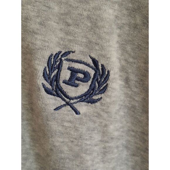 Vintage Phatfarm Mens Velour Tracksuit Size Large Casual Jacket Dove Gray - Picture 3 of 6